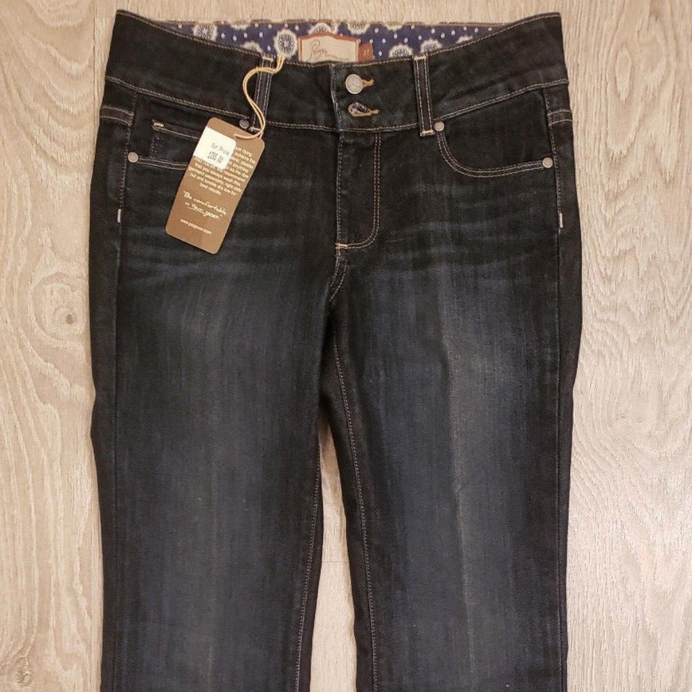 Paige Jeans Dark Blue Hidden Hills Size 27